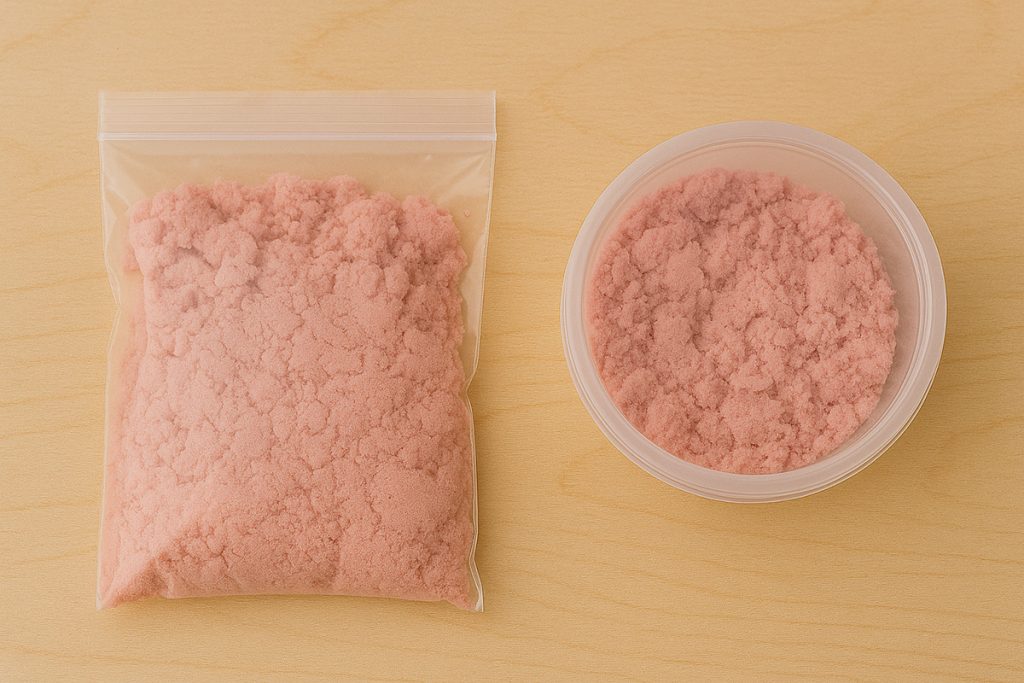 DIY moon sand